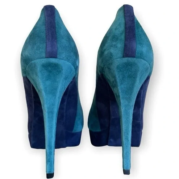 Stuart WEITZMAN peep toe platform pumps - Picture 5 of 10